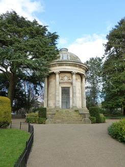 The Jephson Memorial, Jephson Gardens, Leamington Spa